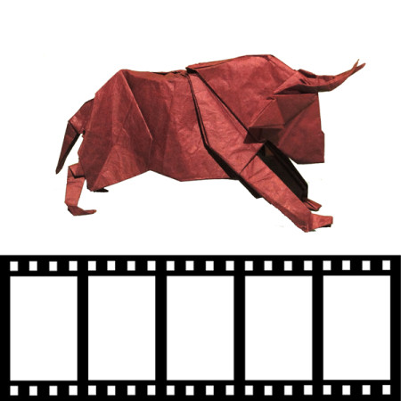 Bull folding: origami animatiefilm