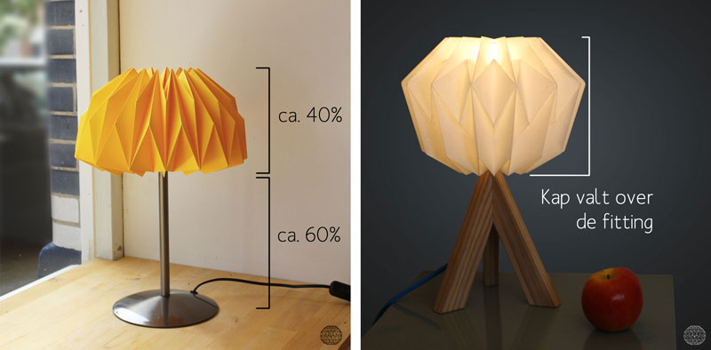 Ster Nadenkend Snazzy 7 tips om de juiste lampenkap te vinden – Daniëlle Origami Lampen