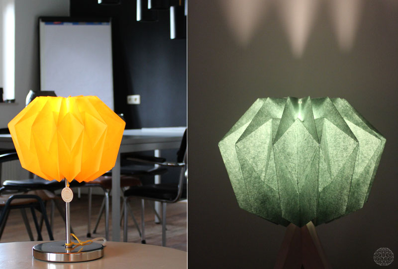 7 tips de juiste lampenkap te Origami Lampen